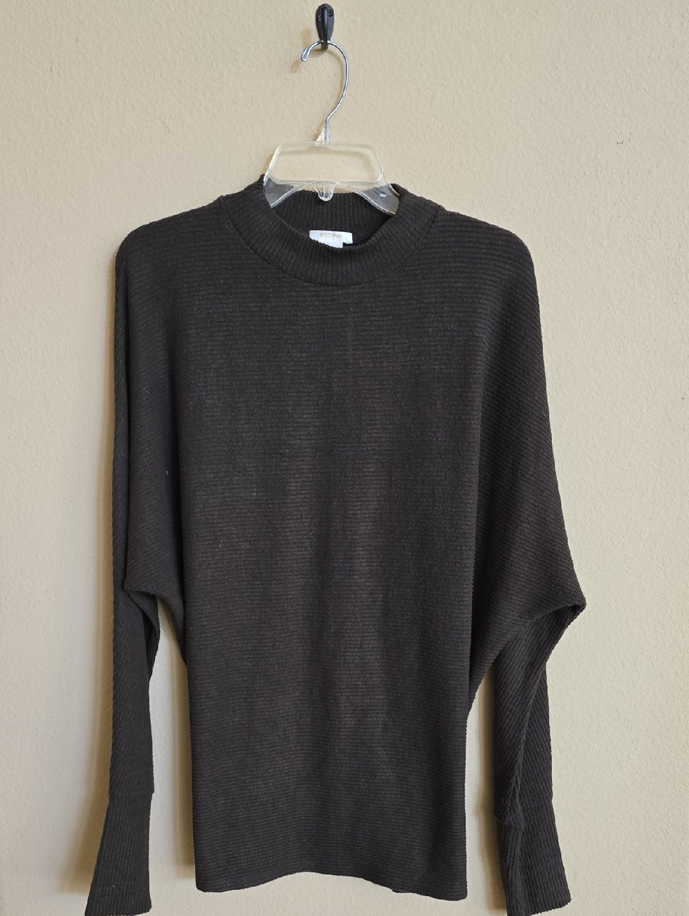 Matty M Olive Green Lightweight Womens Sweater